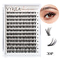 VYRILA 3D Wispy Individual Lashes Fluffy Natural 8-16mm D Curl