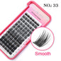 MAASCAKU New Style 8-16mm Mix Length Handmade Makeup Eyelash D/DD Curl Natural Korean PBT Fiber