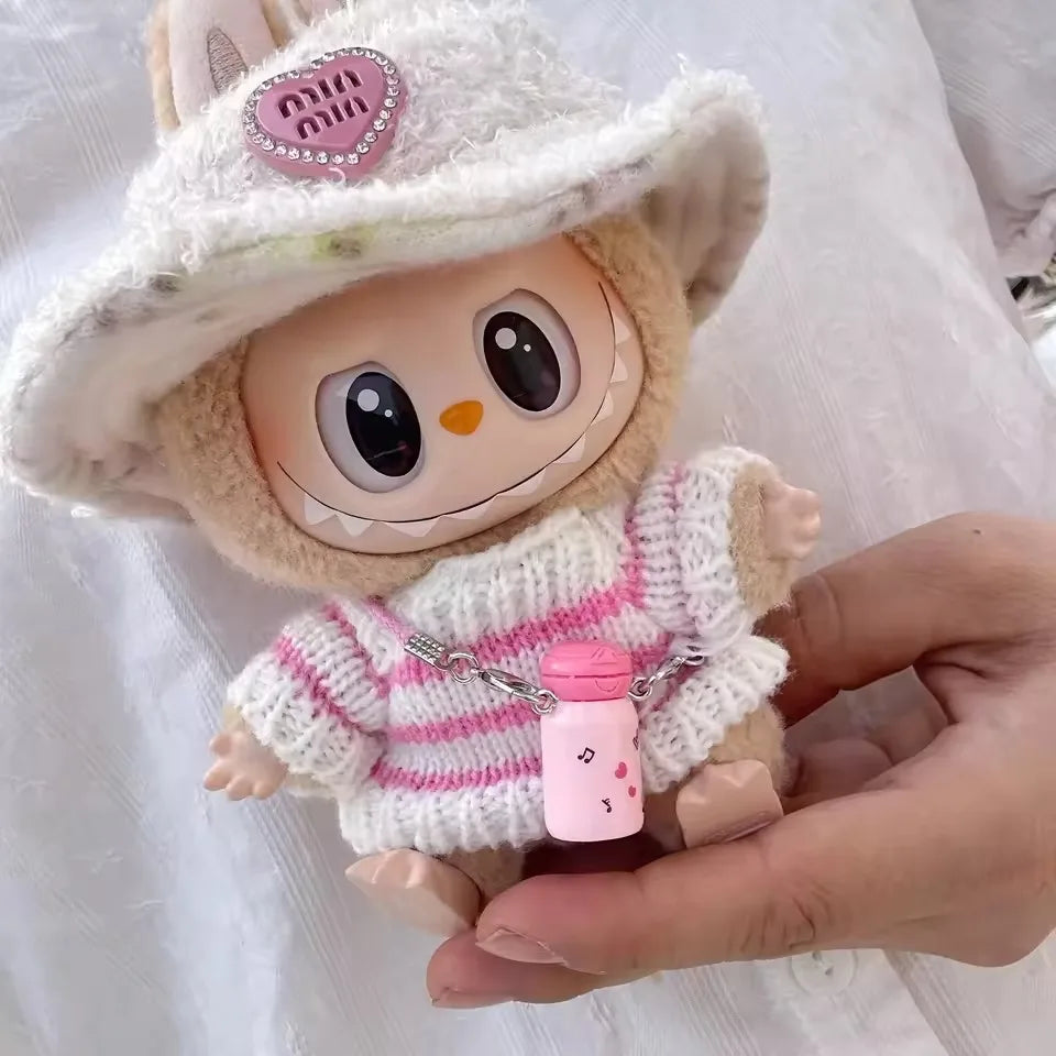 Labubu I II Idol Dolls Cute Mini Plush Doll'S Clothes