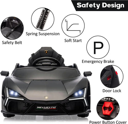 Kids Licensed Lamborghini  Electric Vehicle Sports Car Toy with Music/Remote Control