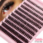 Big Capacity Super Bunch Cluster Lashes 8-16mm Mix Charm Style Eyelashes Extension