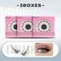 EASITENSION  9 Styles DIY Cluster Eyelash Extension Faux Mink  Natural Dovetail