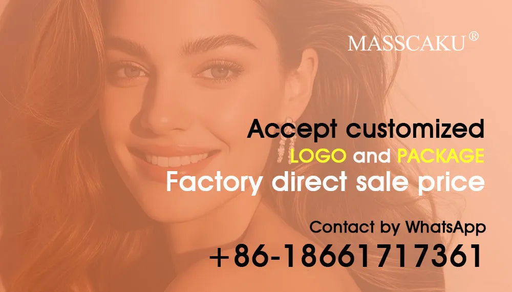 MASSCAKU DIY Self-Adhesive Cluster Lashes 5Rows/Box  Reusable