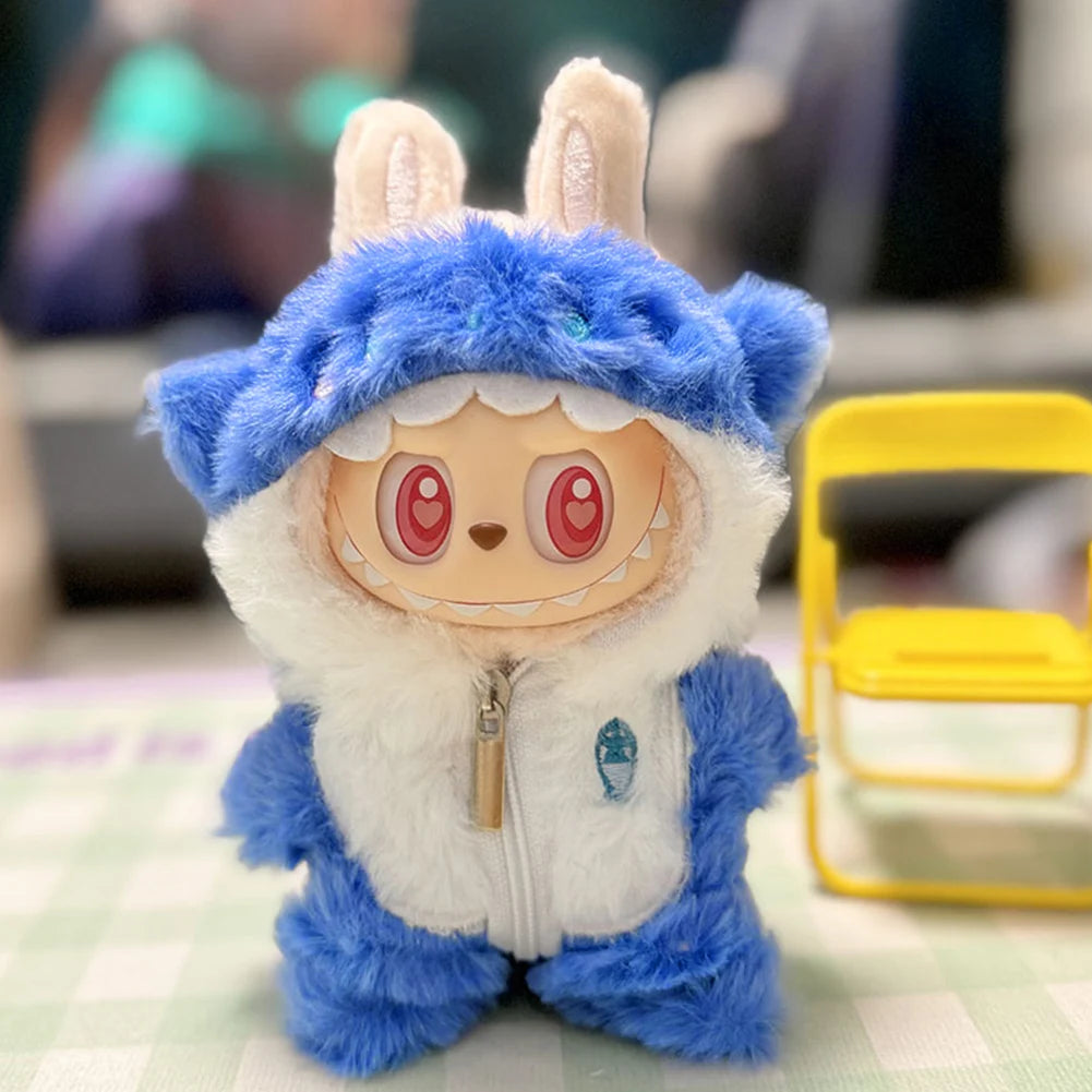 17cm Mini Doll's Clothes Labubu